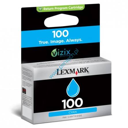 Błękitny oryginalny atramentowy wkład drukujący Lexmark 100 - 14N0900E - Standardowa wydajność 200 stron. Do użycia w: Lexmark Impact S305, Lexmark Interpret S405, Lexmark Intuition S505, Lexmark Interact S605, Lexmark Prospect Pro205, Lexmark Prevail Pro705, Lexmark Prestige Pro805, Lexmark Platinum Pro905. TUSZE LEXMARK WROCŁAW. HURTOWNIA LEXMARK WROCŁAW. DYSTRYBUTOR LEXMARK – PRODUCENT ZAMIENNIKÓW DO DRUKAREK LEXMARK