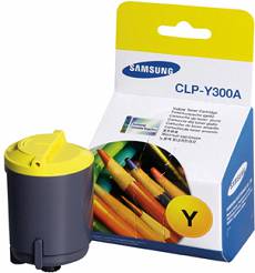 Toner oryginalny Samsung CLP-300 / CLX-2160 / CLX-3160 Yellow - CLP-Y300A, 1000str, Samsung CLP300, CLX2160, CLX2161, CLX3160