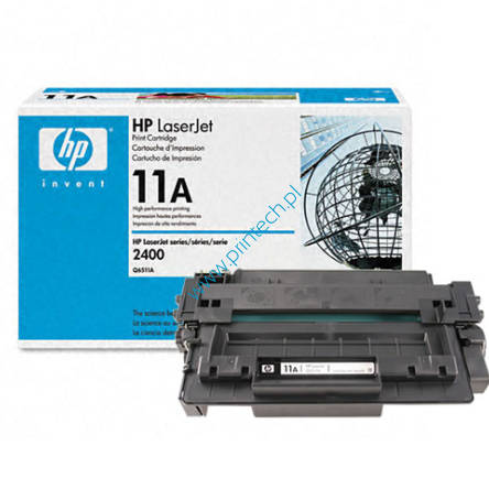 Czarny toner do drukarki HP Laserjet 2410 / 2420 / 2430 - HP 11A Black