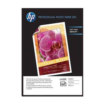 Papier HP Professional Laser Photo A6 10x15cm 200g/100ark - CG970A