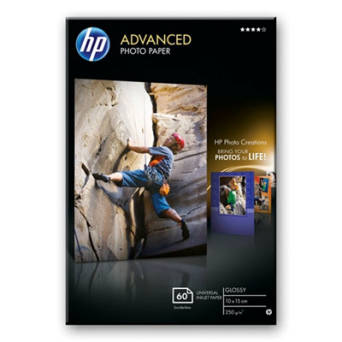 Papier HP Advanced Photo A6 10cmX15cm 250g/60ark - Q8008A