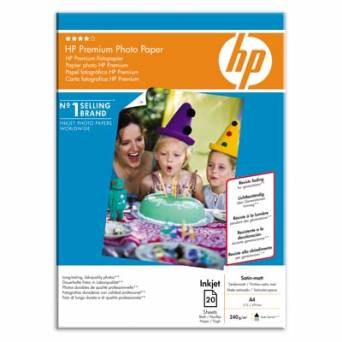 Papier HP Premium Photo satynowo-matowy A4 240g/20ark - Q5433A