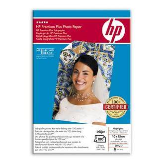 Papier HP Premium Plus A6 10cmx15cm 280g/100ark - Q8029A