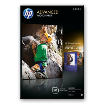 Papier HP Advanced Photo A6 10cmX15cm 250g/100ark - Q8692A