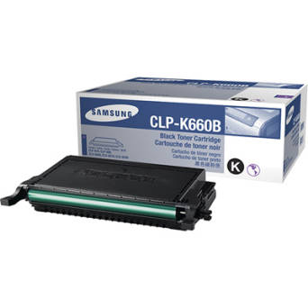 Toner Samsung CLP-610 / CLP-660 - CLP-K660B Black