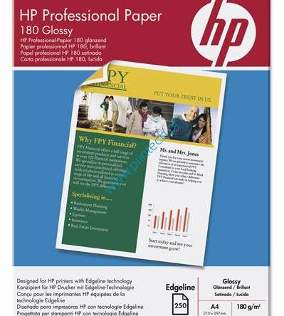 Papier HP Professional Edgeline A4 180g/250ark - Q8668A